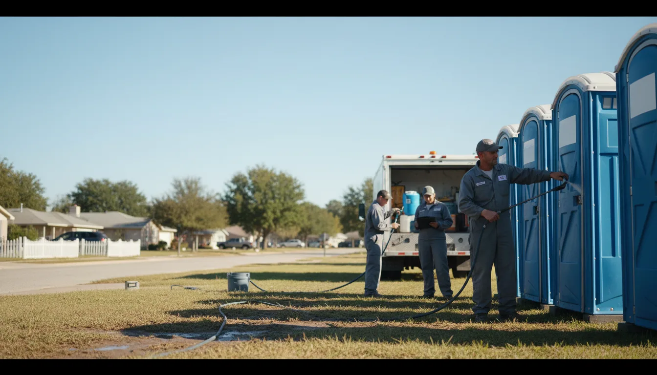 Long-Term Portable Toilet Rental in Eau Claire, WI near me